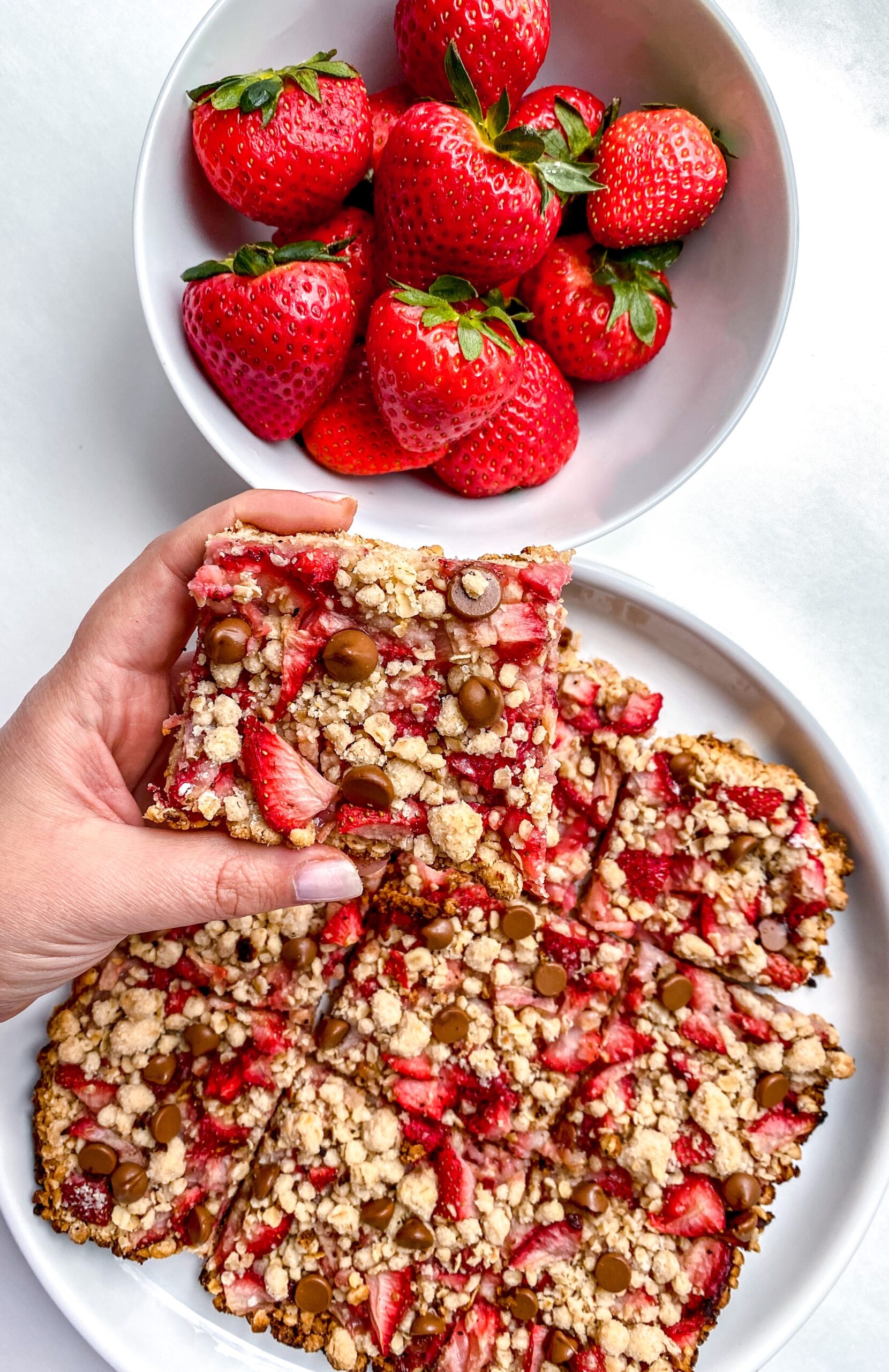 Strawberry Oatmeal Breakfast Bars Recipe