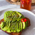 Hot Honey on avocado toast