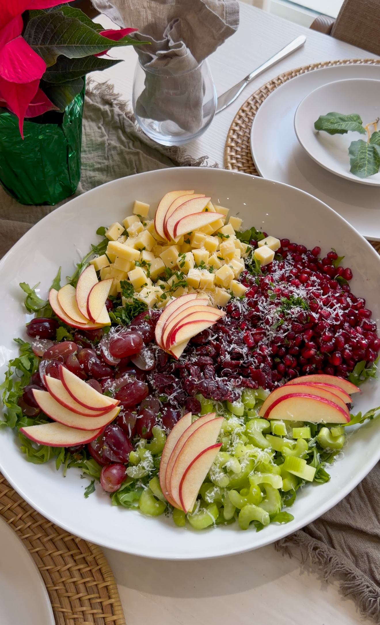 Winter Crunch Salad with Maple Nut Brittle