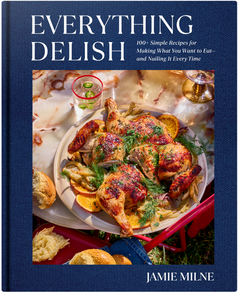 everything delish cookbook cover