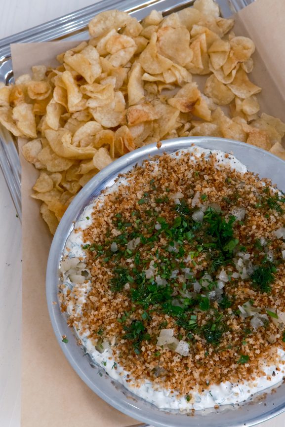 Lemon & Herby Fried Pickle Dip